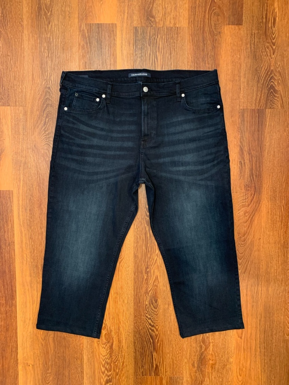 Calvin Klein Jeans Men’s 40X24 Straight Leg Blue Jeans EUC